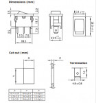 Petit interrupteur à bascule ON-OFF  - 2