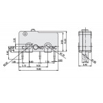 Microrupteur sans levier - 5A  - 2
