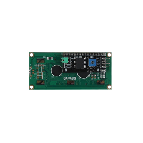 Face arrière de l'afficheur 2 x 16 caractères SBC-LCD16X2 avec son module I2C