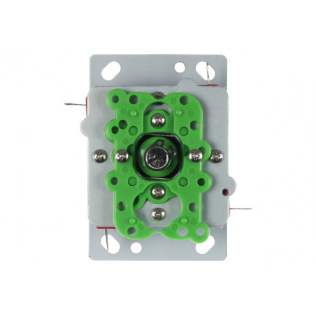 Vue de dessous du joystick d'arcade 4 voies (avec microrupteurs)