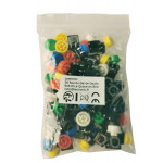 Assortiment de 60 boutons poussoirs 12x12mm