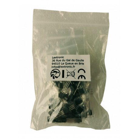 Pack 1050 composants + straps + breadboard  - 4