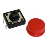 Assortiment de 60 boutons poussoirs 12x12mm