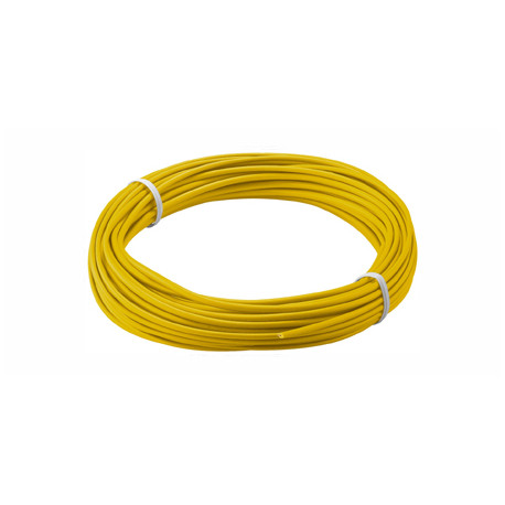 Bobine de fil de câblage multibrin jaune  - 1