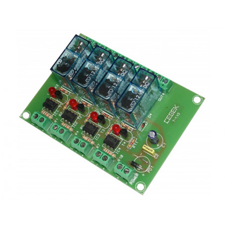 Module 4 relais isolés  - 1