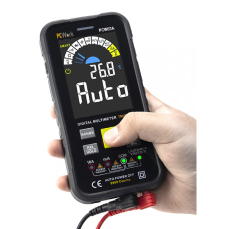 Multimètre True RMS 9999 points PCW03A  - 2