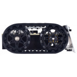 Vue de côté du robot à chenilles Pololu Zumo 4992