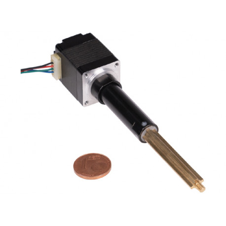 Actionneur linéaire à moteur pas-à-pas NEMA8-04LA