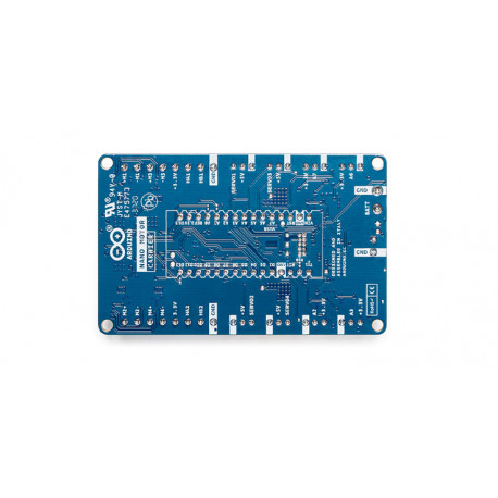 Face arrière de la platine Arduino Nano Motor Carrier ABX00041
