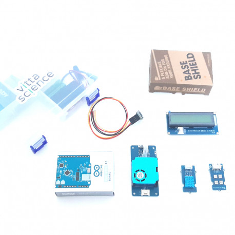 Détail du kit qualité d'air Vittascience - version Arduino