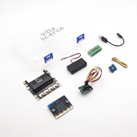 Détail du kit Alerte aération CO2 Vittascience - version micro:bit