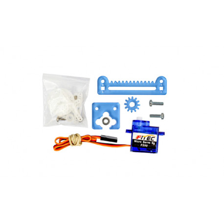 Détail de l'actionneur lminéaire du pack d'accessoires  robotiques Kitronik 2078