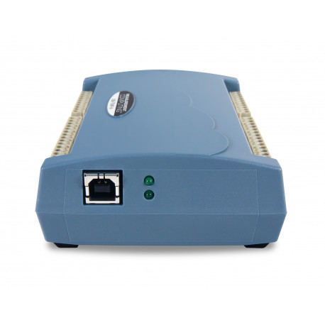 Vue de côté du boitier d'acquisition MCC USB-TEMP-AI