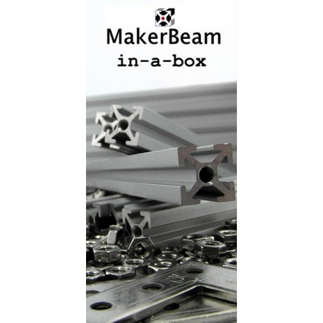Vignette du starter kit MakerBeam Premium - Deluxe Aluminium
