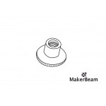Schéma de l'écrous M3 moleté DIN466 MakerBeam 100382