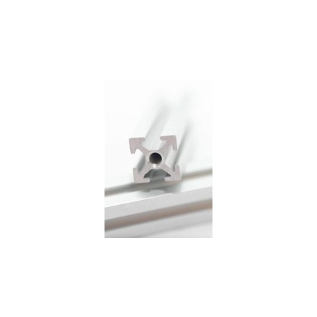 Vue en coupe des profilés MakearBeam aluminium claire 200 mm