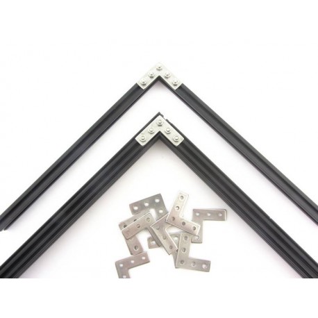 Exemple d'utilisation profilés MakerBeam XL avec équerres angle droit  MakerBeam (XL) / OpenBeam 90°