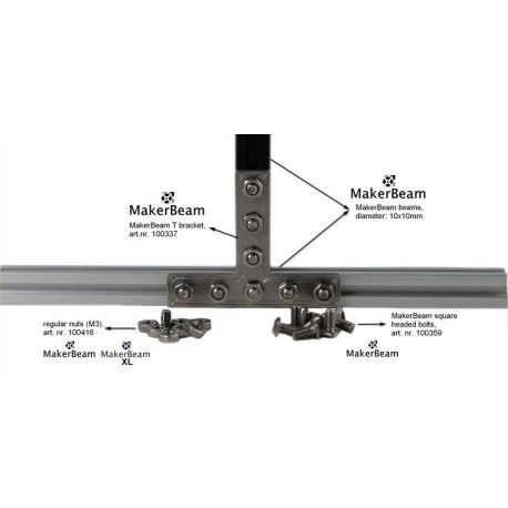 Exemple 4 d'utilisation des équerres en T 100337