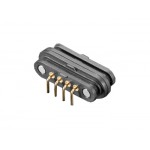 Connecteurs coudés 4 contacts magnétiques pour PCB