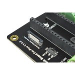 Détail des connecteurs de la platine d'extension borniers à vis DFR0924 pour Raspberry Pi Pico