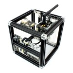 Exemple d'utilisation 4 du cube d'angle alu Makerbeam 100270