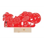 Face arrière du kit Hello Summer lumineux Whadda WSXL106