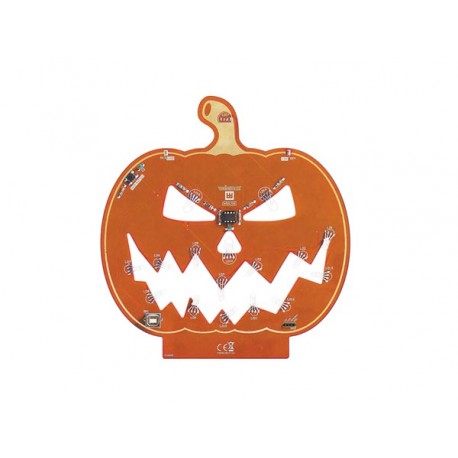 Face arrière du kit Citrouille lumineuse Whadda WSXL108