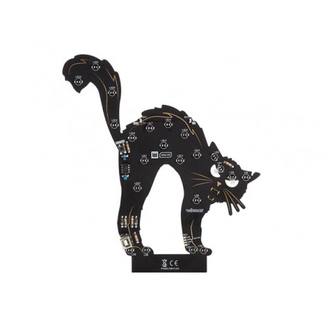 Face arrière du Kit Chat lumineux Whadda WSXL109