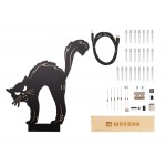 Détail des composants du Kit Chat lumineux Whadda WSXL109