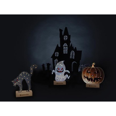 Rendu du Kit fantôme lumineux Whadda WSXL110