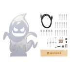 Détail des composants du Kit fantôme lumineux Whadda WSXL110