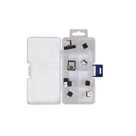 Détail du contenu de l'Assortiments de transistors de puissance MOSFET