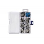 Détail du contenu de l'Assortiments de transistors et potentiomètre trimmer WCS104