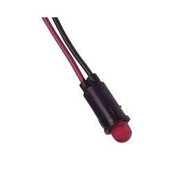 Voyant Led Ø 5 mm rouge 12V