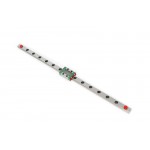 Rail de guidage linéaire 75 cm avec charriot