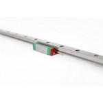 Vue du chariot sur son rail de guidage