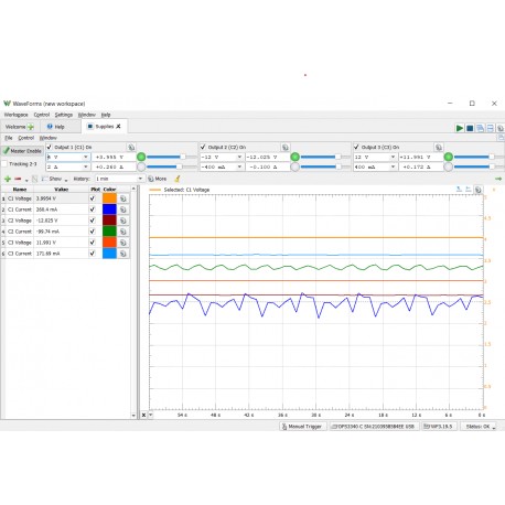 Alimentation programmable 3 sorties USB DPS3340 Discovery  - 5