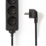Multiprise 3 prises avec protection enfant et terre