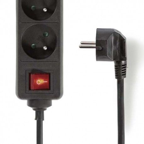 Multiprise 6 prises avec interrupteur (3680 W / 16A)