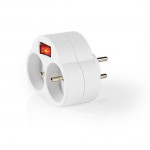 Multiprise 2 prises avec interrupteur (3680 W / 16A)  - 2