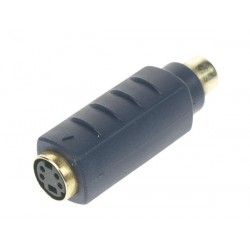 Adaptateur S-VHS femelle - RCA femelle  - 1