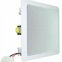 DL 18/2 SQ - 8 Ohm/100 V - Haut-parleur de plafond et encastrable 2 voies  - 1