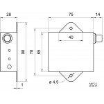 AMP 2.2 LN - Amplificateur stéréo avec commandes de niveau  - 2