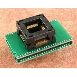 Adaptateur DIL48/QFP100-1 ZIF MSP430  - 1