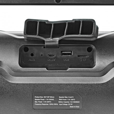 Bluetooth® Party Boombox  - 10