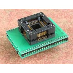 Adaptateur DIL48/TQFP64 ZIF MSC1210  - 1