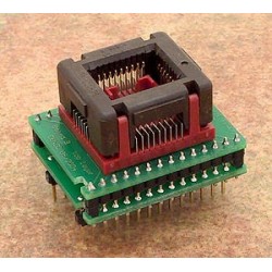 Adaptateur DIL28/PLCC32 ZIF EPROM  - 1
