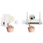 N300 Mini Wi-Fi Extender/Point d'accès/Pont Wi-Fi Blanc  - 9