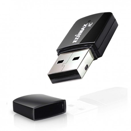 Adaptateur reseau Sans fil Adaptateur USB AC600 2.4/5 GHz (Dual Band) Noir  - 2