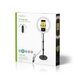 Support télescopique pour smartphone avec anneau lumineux  - 12